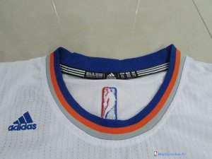 Maillot NBA Pas Cher New York Knicks Junior Kristaps Porzingis 6 Blanc