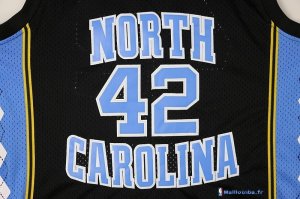 Maillot NCAA Pas Cher North Carolina Jerry Stackhouse 42 Noir