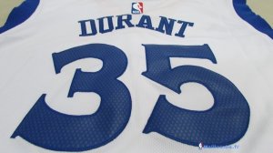 Maillot NBA Pas Cher Golden State Warriors Junior Kevin Durant 35 Blanc