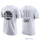 Maillot Manche Courte All Star 2018 Stephen Curry 30 Blanc
