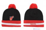 Tricoter un Bonnet NBA 2017 Miami Heat Rouge Blanc Noir 3