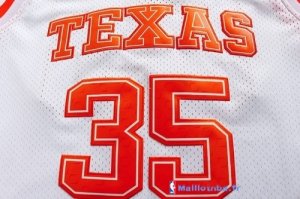 Maillot NCAA Pas Cher Texas Kevin Durant 35 Blanc