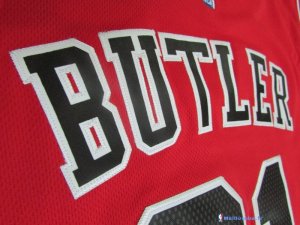 Maillot NBA Pas Cher Chicago Bulls Junior Jimmy Butler 21 Rouge