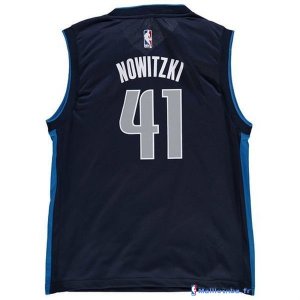 Maillot NBA Pas Cher Dallas Mavericks Dirk Nowitzki 41 Noir