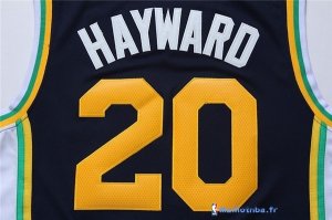 Maillot NBA Pas Cher Utah Jazz Gordon Hayward 20 Bleu