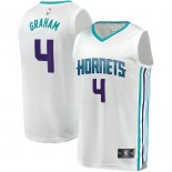 Charlotte Hornets Devonte Graham Fanatics Branded White Fast Break Replica Player Team Jersey - Association Edition