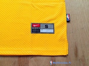 Maillot NBA Pas Cher Seattle Supersonics Kevin Durant 35 Retro Jaune