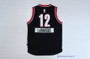 Maillot NBA Pas Cher Noël Portland Trail Blazers LaMarcus 12 Noir