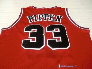 Maillot NBA Pas Cher Chicago Bulls Scottie Pippen 33 Rouge