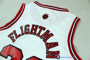 Maillot NBA Pas Cher Chicago Bulls Michael Jordan Superman 23 Blanc