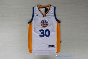 Maillot NBA Pas Cher Noël Golden State Curry 30 Blanc