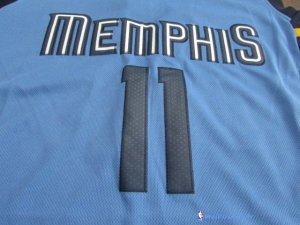 Maillot NBA Pas Cher Memphis Grizzlies Mike Conley 11 Bleu Statement 2017/18