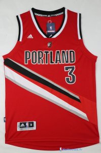 Maillot NBA Pas Cher Portland Trail Blazers 2016 C.J.McCollum 3 Rouge