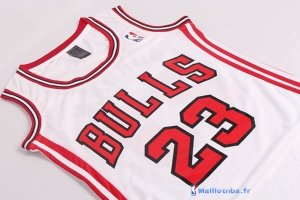 Maillot NBA Pas Cher Chicago Bulls Femme Michael Jordan 23 Blanc