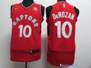 Maillot NBA Pas Cher Toronto Raptors DeMar DeRozan 10 Rouge 2017/18