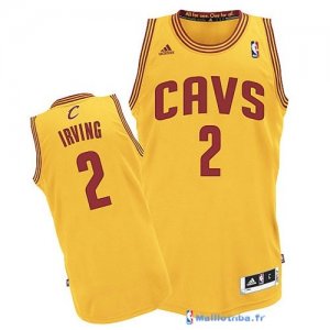 Maillot NBA Pas Cher Cleveland Cavaliers Kyrie Irving 2 Jaune