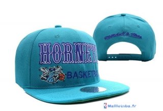 Bonnet NBA Charlotte Hornets 2016 Bleu