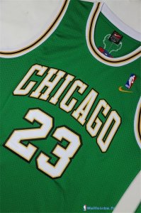 Maillot NBA Pas Cher Chicago Bulls Michael Jordan 23 Vert