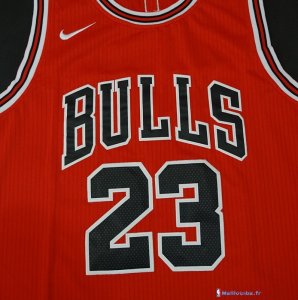 Maillot NBA Pas Cher Chicago Bulls Michael Jordan 23 Rouge Icon 2017/18