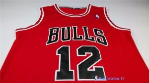 Maillot NBA Pas Cher Chicago Bulls Michael Jordan 12 Rouge
