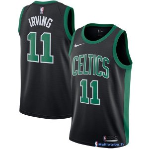 Maillot NBA Pas Cher Boston Celtics Kyrie Irving 11 Noir Statement 2017/18