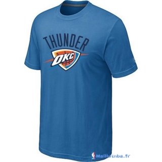 T-Shirt NBA Pas Cher Oklahoma City Thunder Bleu