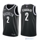 Maillot NBA Pas Cher Brooklyn Nets Akil Mitchell 2 Noir Icon 2017/18