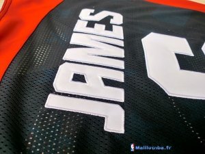 Maillot NBA Pas Cher USA 2012 James 6 Noir