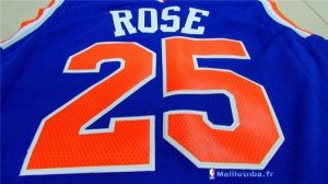 Maillot NBA Pas Cher New York Knicks Derrick Rose 25 Bleu