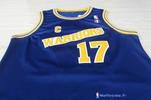 Maillot NBA Pas Cher Golden State Warriors Chris Mullin 17 Bleu