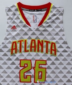 Maillot NBA Pas Cher Atlanta Hawks Kyle Korver 26 Blanc