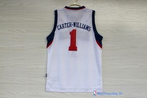 Maillot NBA Pas Cher Philadelphia Sixers Michael Carter Williams 1 Blanc