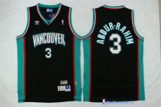 Maillot NBA Pas Cher Memphis Grizzlies Shareef Abdur Rahim 3 Noir