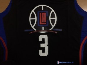 Maillot NBA Pas Cher Los Angeles Clippers Chris Paul 3 Noir