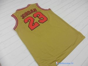 Maillot NBA Pas Cher Chicago Bulls Michael Jordan 23 1997/1998 Or