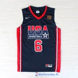 Maillot NBA Pas Cher USA 1992 Ewing 6 Noir