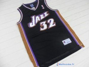 Maillot NBA Pas Cher Utah Jazz Karl Malone 32 Noir