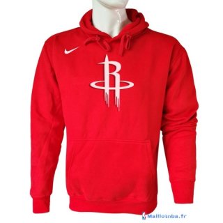 Sweat Capuche NBA Houston Rockets Nike Rouge