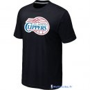 T-Shirt NBA Pas Cher Los Angeles Clippers Noir 01