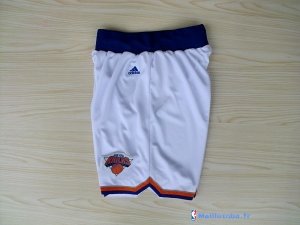 Pantalon NBA Pas Cher New York Knicks Blanc