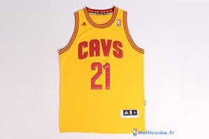 Maillot NBA Pas Cher Cleveland Cavaliers Andrew Wiggins 21 Jaune