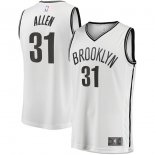 Brooklyn Nets Jarrett Allen Fanatics Branded White Fast Break Player Jersey - Association Edition