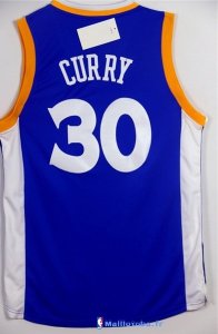 Maillot NBA Pas Cher Golden State Warriors 2016/2017 Stephen Curry 30 Bleu