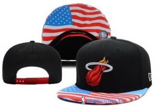 Bonnet NBA Miami Heat USA 2016 Drapeau Noir