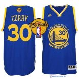 Maillot NBA Pas Cher Finales Golden State Warriors Curry 30 Bleu