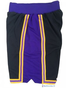 Pantalon NBA Pas Cher Los Angeles Lakers Pourpre