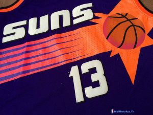 Maillot NBA Pas Cher Phoenix Suns Steve Nash 13 Pourpre