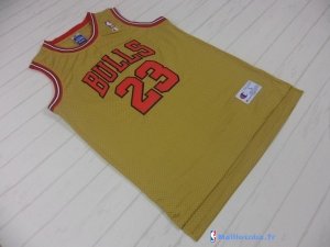 Maillot NBA Pas Cher Chicago Bulls Michael Jordan 23 1997/1998 Or