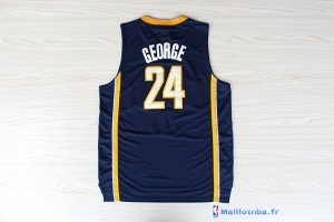 Maillot NBA Pas Cher Indiana Pacers Paul George 24 Bleu