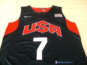 Maillot NBA Pas Cher USA 2012 Westbrook 7 Noir